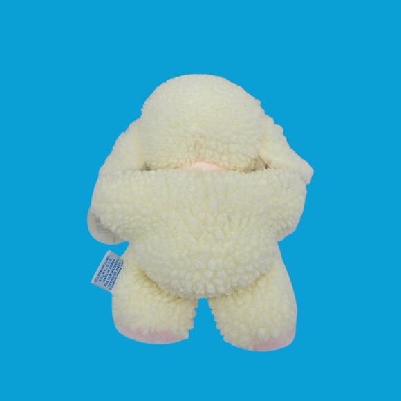 Musical Eden w/Tags Sherpa Plush Lamb Around the World Lullaby Vintage Baby Toy - Picture 10 of 13